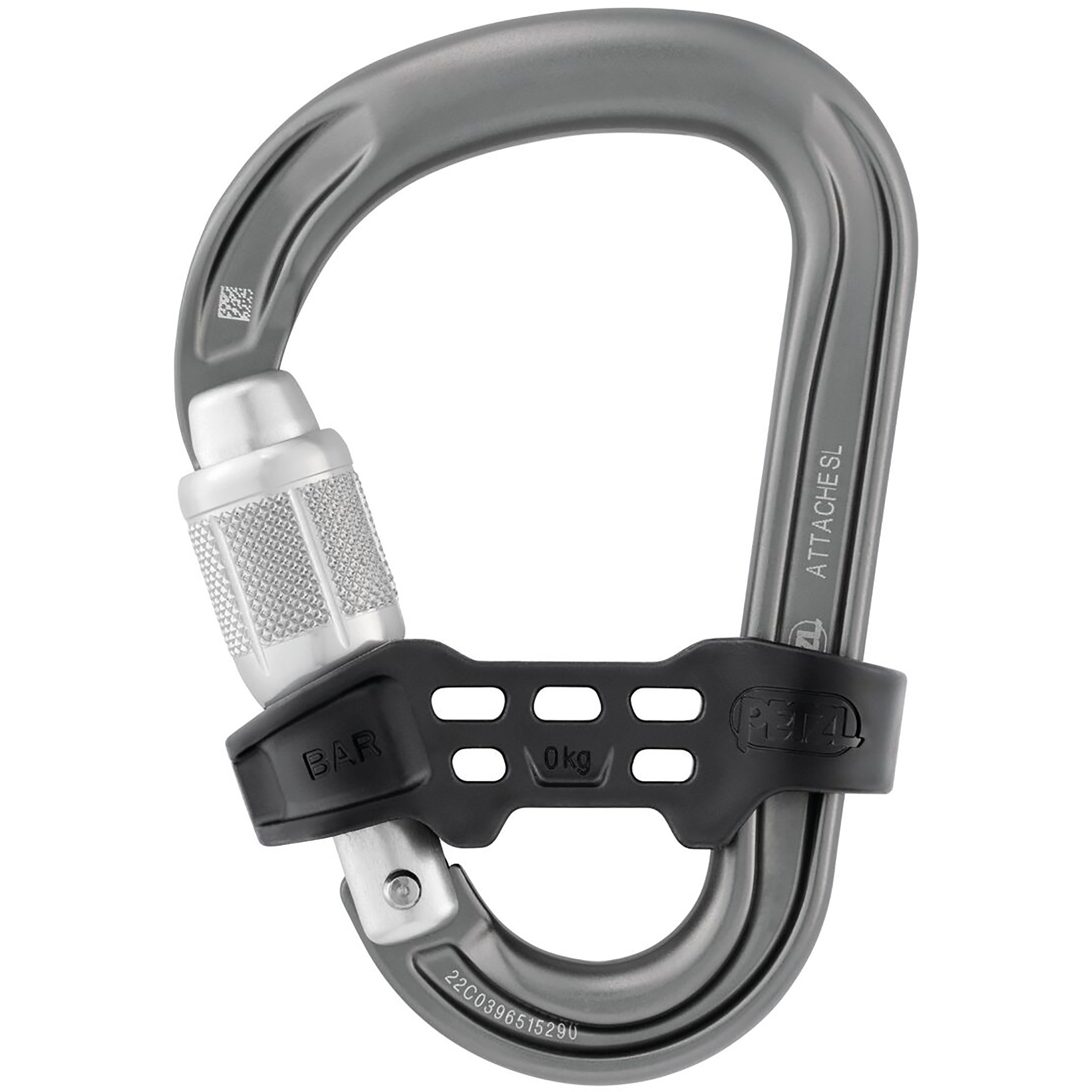 Petzl Attache Bar Karabiner Karabiner grau Alpinklettern | Sportklettern