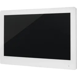 Abus, Klingel + Türsprechanlage, 10" PoE Touch Monitor weiss, LAN/WiFi für Türsprechanlage (Ethernet, Kabelgebunden, WLAN)