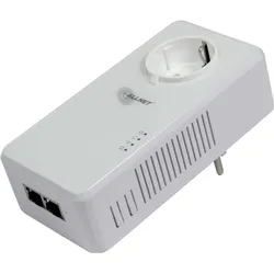 Allnet Powerline 1200Mbit HomePlugV2 "SmartLink" MIMO mit WiFI AC ALL1681211v2 (1200 Mbit/s), Powerline