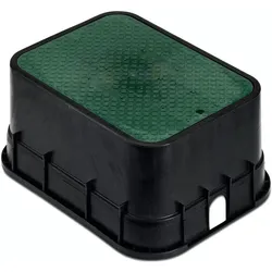 Magni, Indoor Growing Bewässerung, RainBird Hydrantschutzgehäuse Schwarz/Grün Typ VB-JMBH