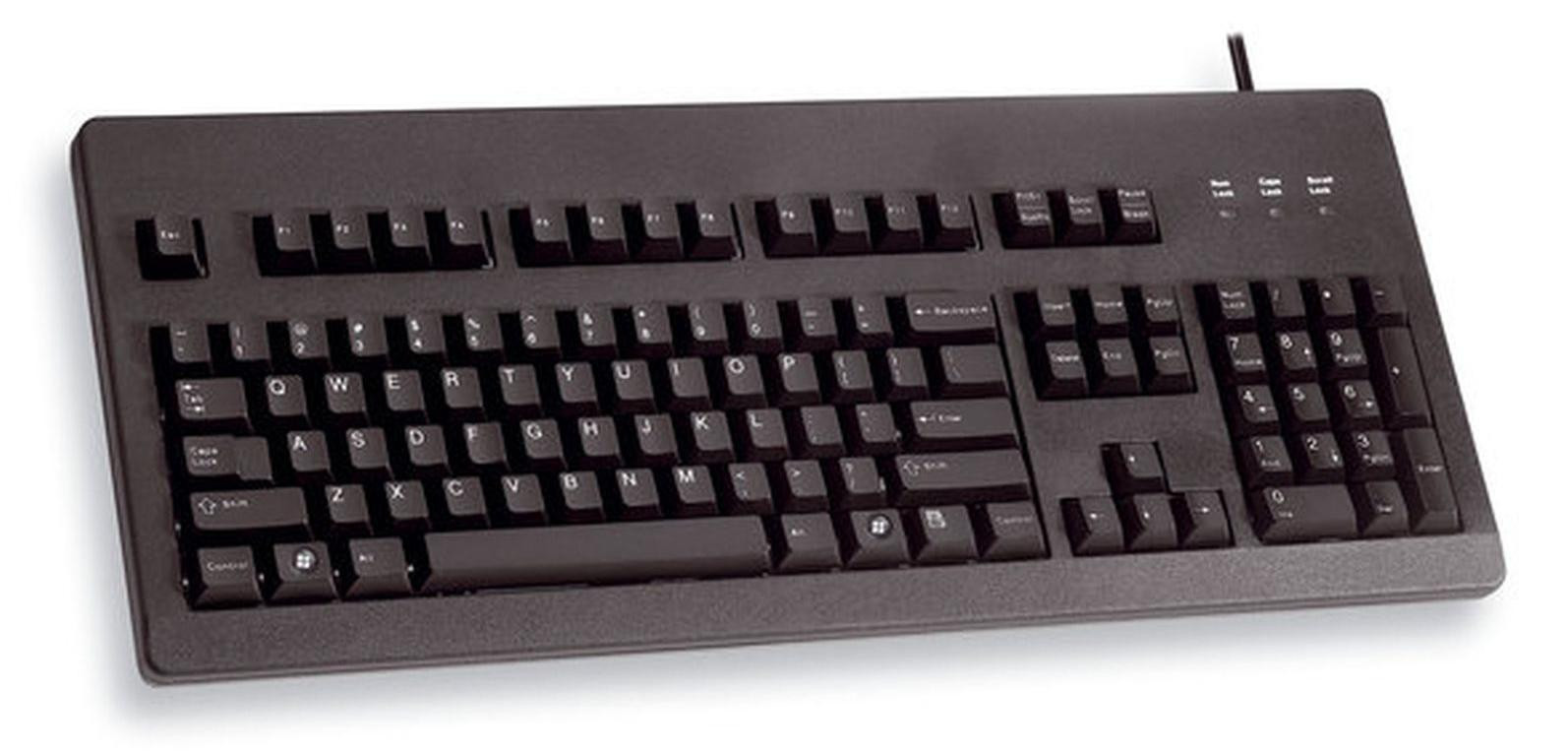 Cherry Classic Line G80-3000 Mechanisch Toetsenbord - QWERTZ Duits - Zwart - USB