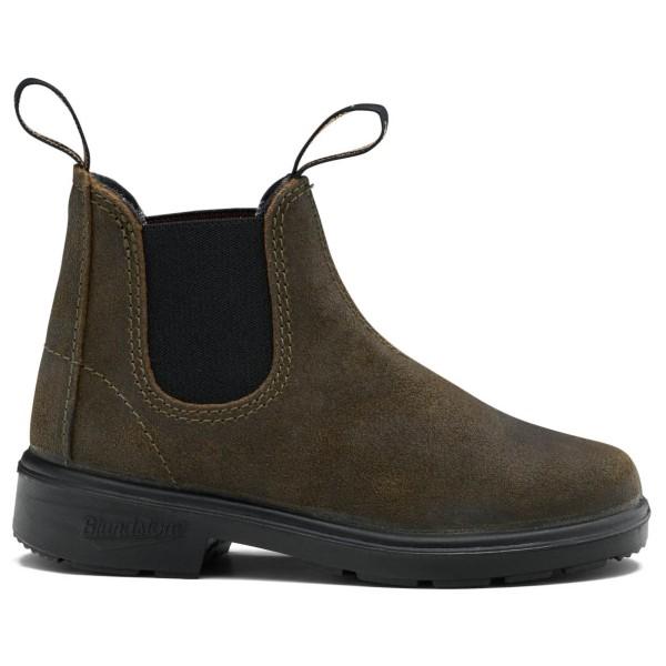 Blundstone - Kid's #2496 Waxed Suede - Freizeitstiefel EU 35,5 schwarz