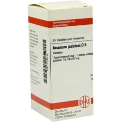 ARSENUM JODATUM D 6 Tabletten 80 St