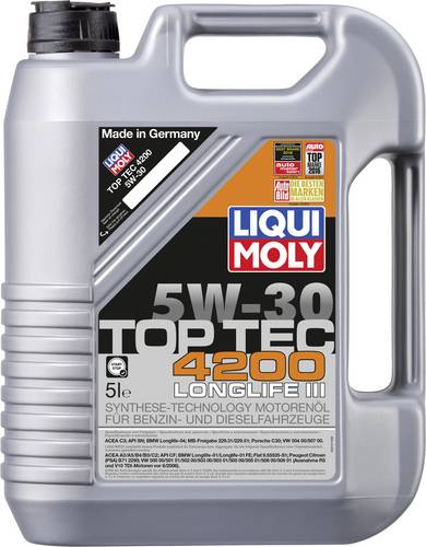 Liqui Moly 5W-30 TOP TEC 4200 3707 Motoröl 5l