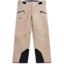 Bergans, Herren, Skihosen, Oppdal Insulated Shell (L), Beige