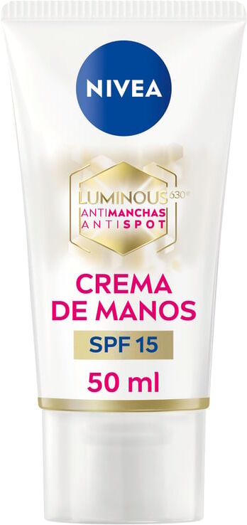 Nivea Luminous 630 Antimanchas Crema De Manos Antimanchas SPF15 50 ml