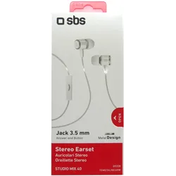 SBS Stereo Earset Jack 3.5mm 09208