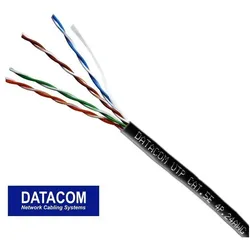 Datacom UTP wire Cat5e 100m OUTDOOR (U/UTP, CAT5e, 100 m), Netzwerkkabel