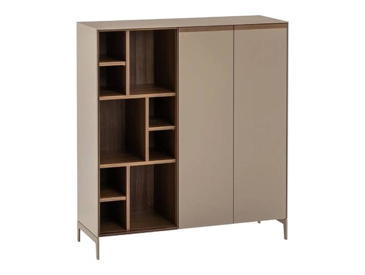 Highboard Tango, Johann Jakob, beige, Holzwerkstoff