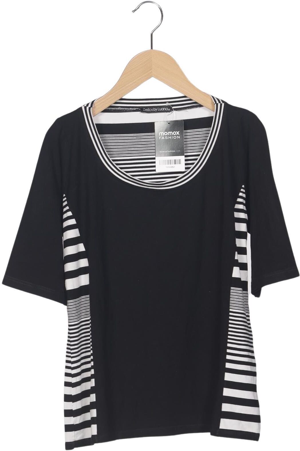 Zeitlos By Luana Damen T-Shirt, Mehrfarbig, Gr. M, Elasthan / Viskose - Second Hand