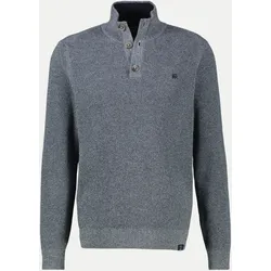 Troyer-Strickpullover Grau L