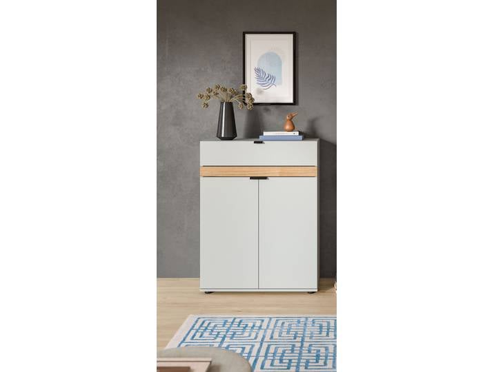 Commode à chaussures Naro 75 x 98 x 37cm Gris