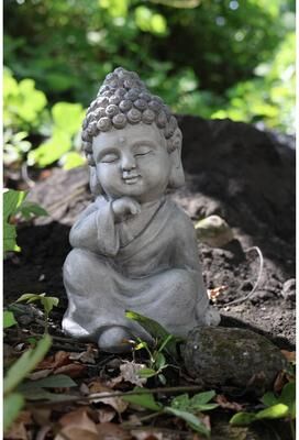 Hi-Line Gift 14in Sleeping Baby Buddha Statue