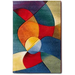 Webteppich Color Art 80 x 150 cm Polypropylen MultiColor Terra
