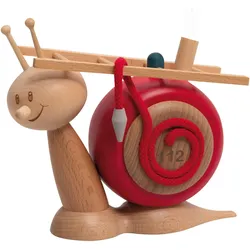 Kuhnert, Weihnachtsfiguren, Drechslerei Rauchschnecke Sunny - Räucherfigur - 16 cm