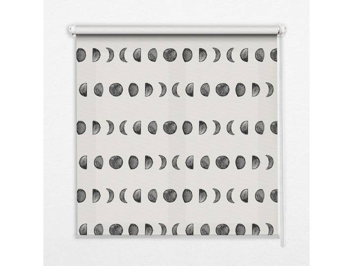 INNENROLLO - Fensterrollo - Rollo - 60x40 cm - Mondphasen