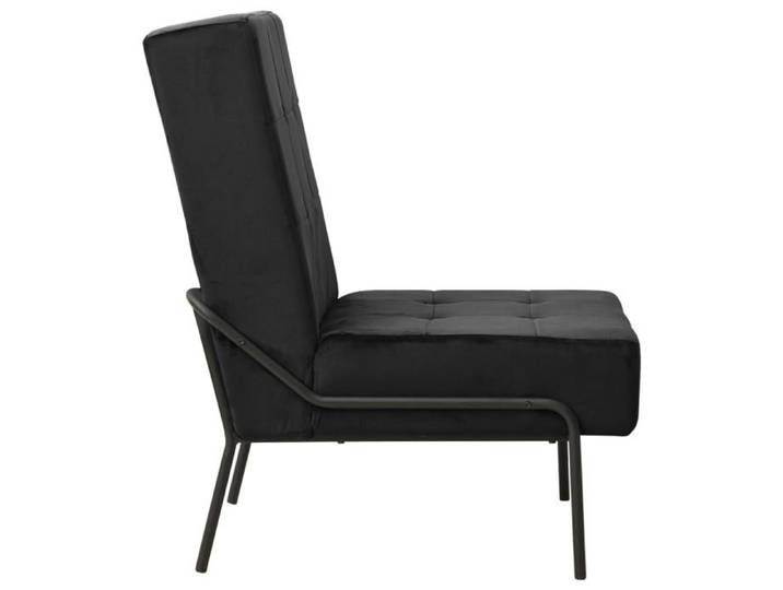 Best2026@velours Fauteuil Relax SHIELDPRO® - Siège maximal: 110 kg - Chaise de relaxation 65x79x87 cm Noir - pour salon6776