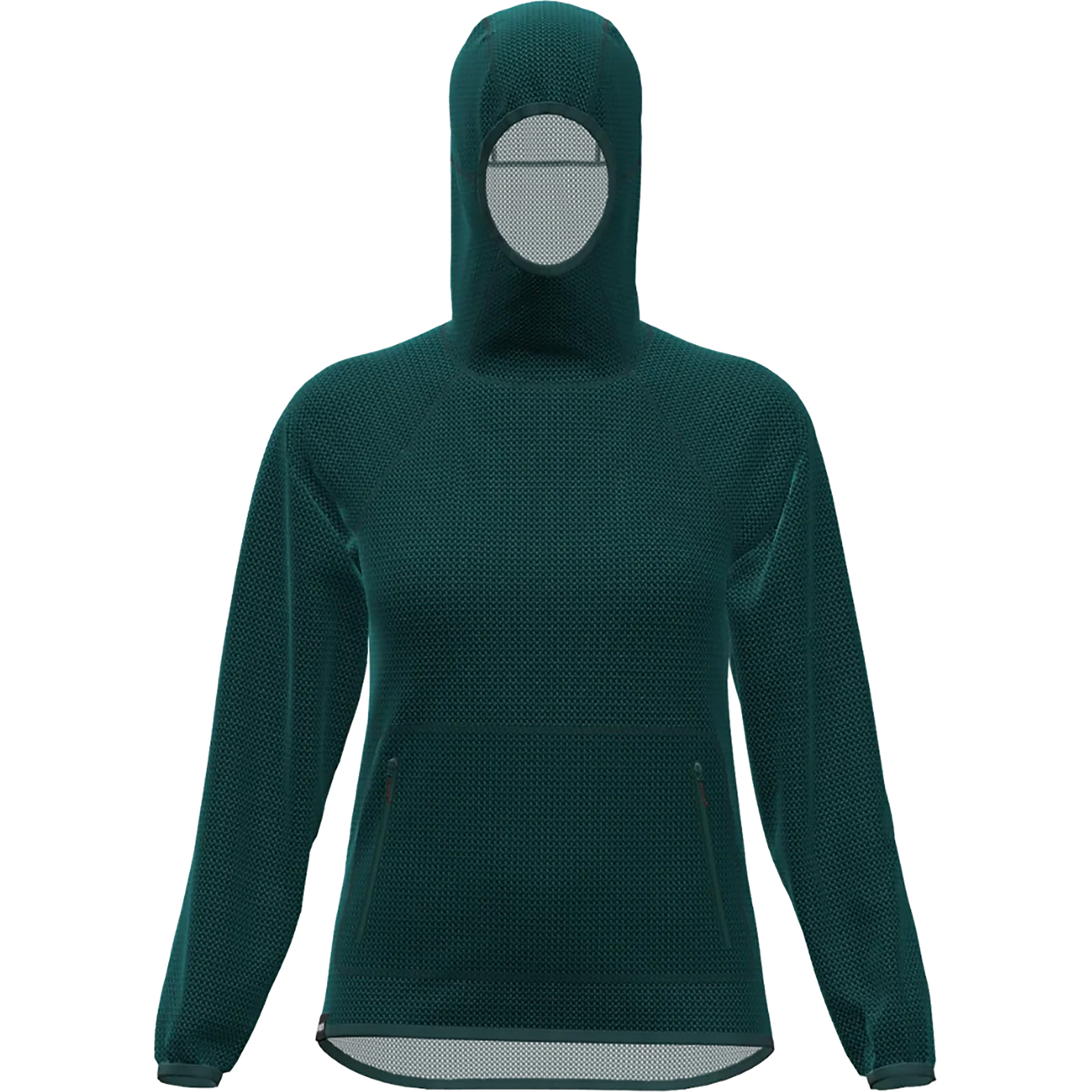 Rock Experience Baskerville Fleece Damen Hoodies ponderosa pine Größe M Trekking Klein verpackbar