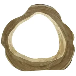 Artwork Holz-Deko Skulptur ca. 43 x 38 x 12 cm