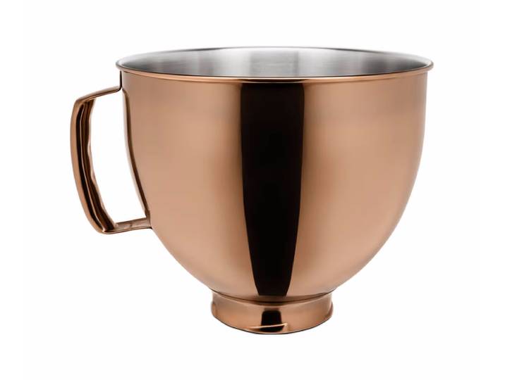 KitchenAid Edelstahlschüssel 4.8L Kupfer glanz – Küchenmaschine Zubehör