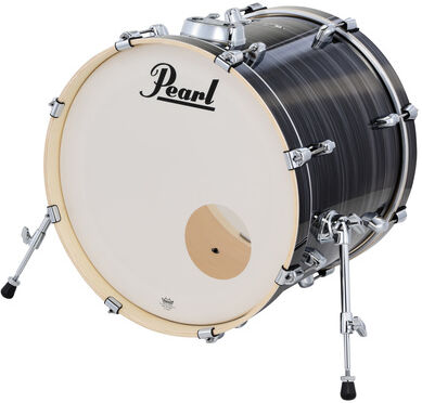 Pearl "20"x16" Export BD G. Silver" Graphite Silver Twist