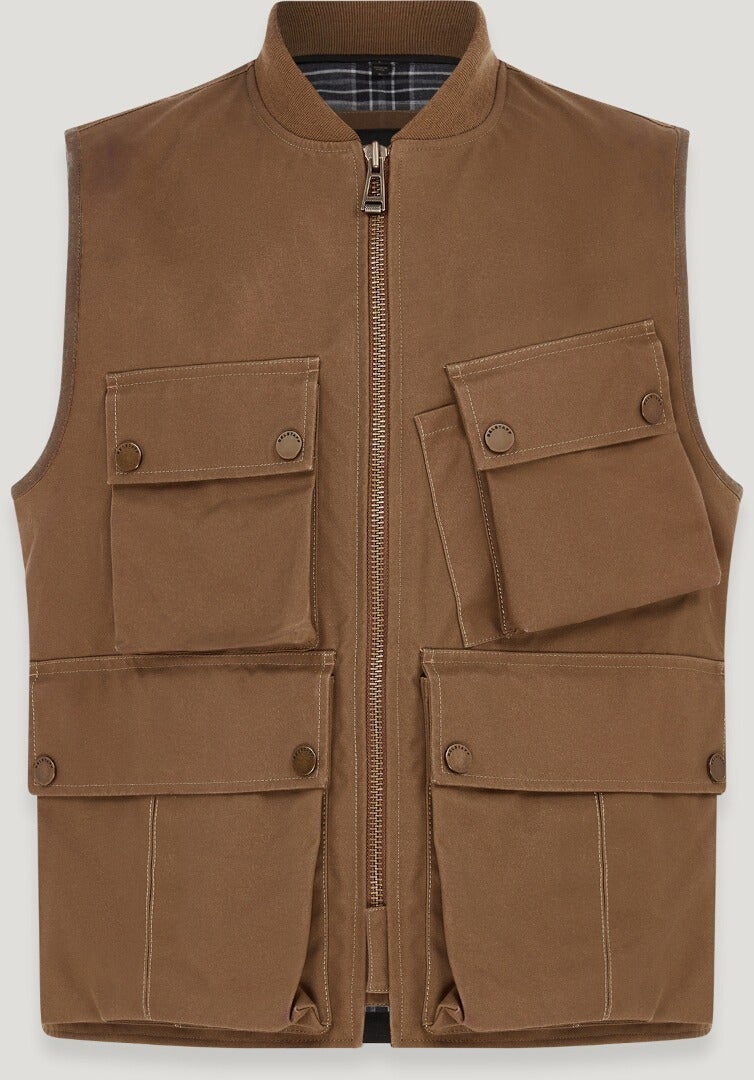 Belstaff Windermere Motorrad Weste 105529SANDM