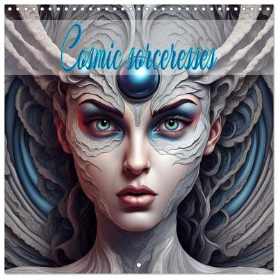 Cosmic sorceresses (Wall Calendar 2027 12 × 12 Inch) CALVENDO 12 Month Wall Calendar