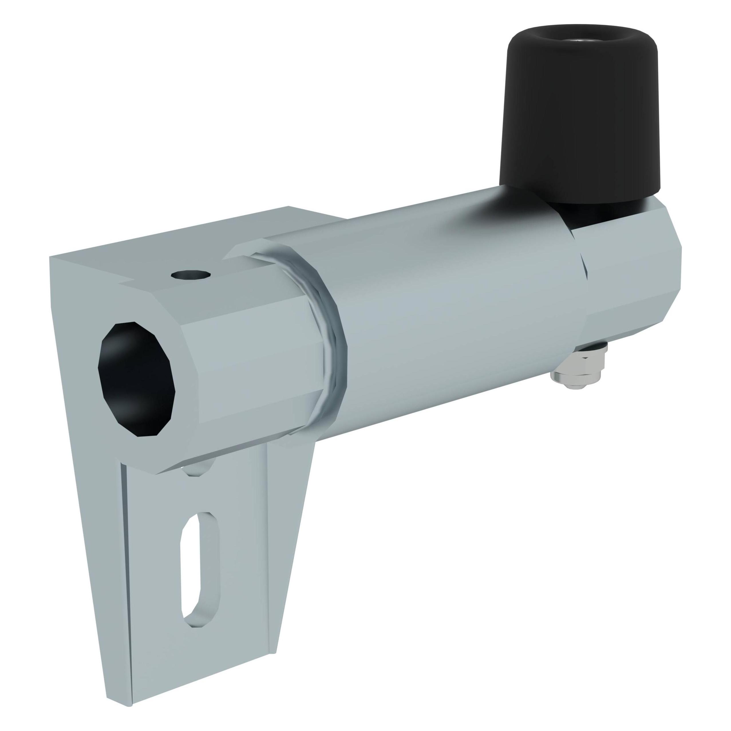 Munk Halter für Regalleiter-Schienenanlage Endanschlag rechts (Regalleiter) (030311)