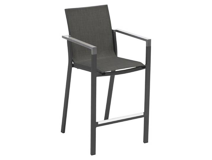 Kettler Rasmus Garten-Barstuhl Aluminium/Outdoorgewebe