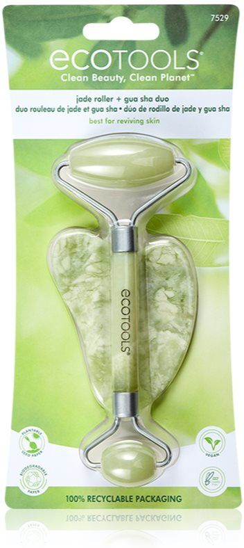 EcoTools Jade Roller & Gua Sha massage roller for face and massage tool