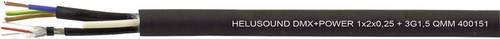 HELU 400151 Kombikabel 1 x 2 x 0.25mm² + 3G 1.5mm² Schwarz Meterware