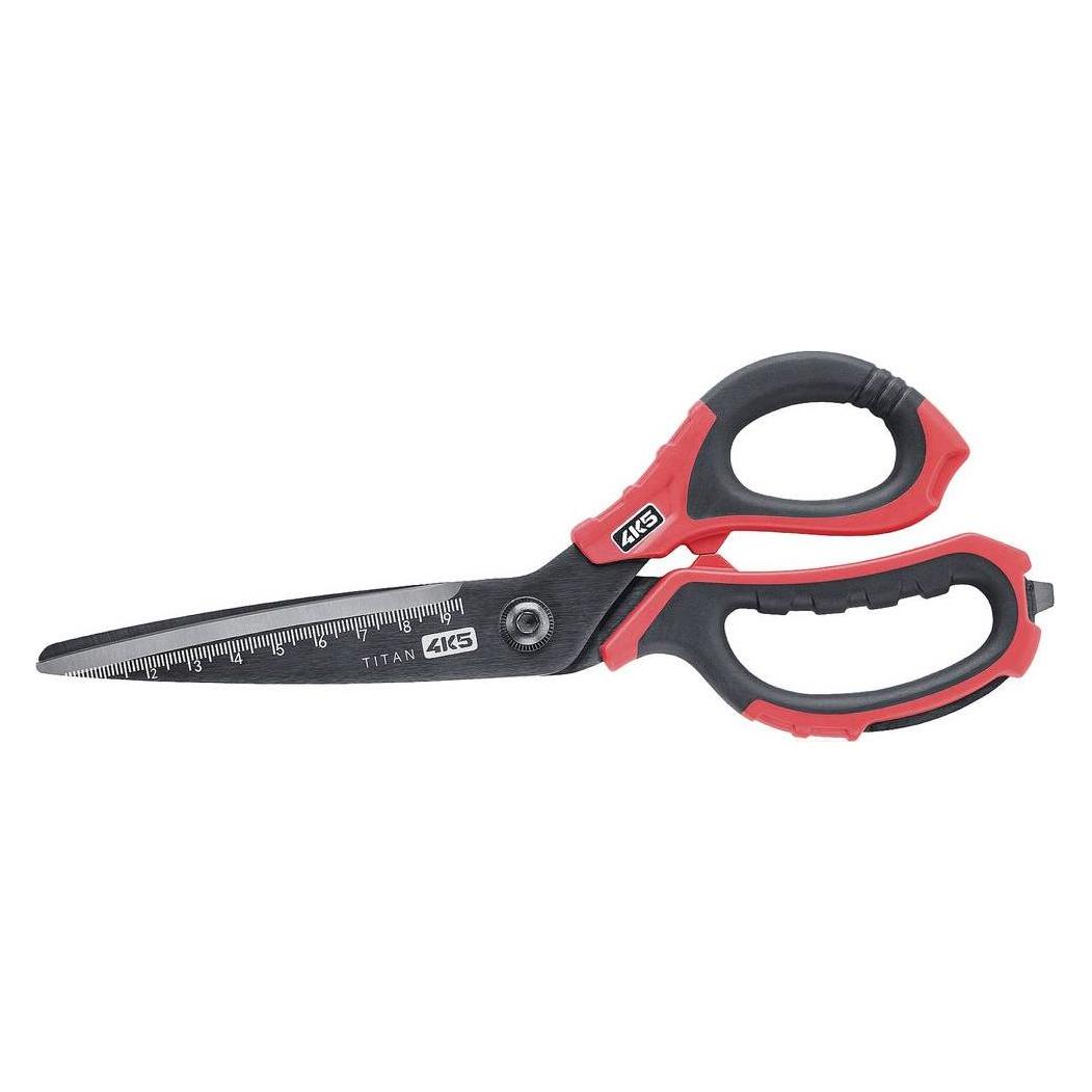 4K5 Robuste und exakte Schere mit hochwertigen Titan-beschichteten Edelstahl-Klingen (24.30 cm) (600.500A)