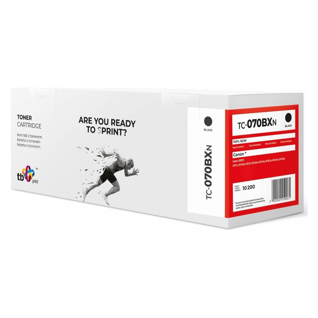 Print Toner for Canon MF461 CRG070H TC-070BXN BK 100 new (BK) (TC-070BXN)