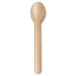 Papstar 120 Löffel, Papier pure 15,5 cm natur