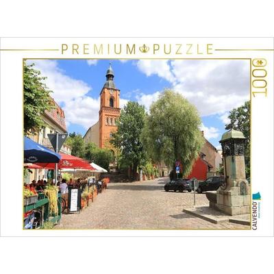 CALVENDO Puzzle Marktplatz in Buckow in der Märkischen Schweiz | 1000 Teile Lege-Größe 64 × 48 cm Foto-Puzzle für glückliche Stunden