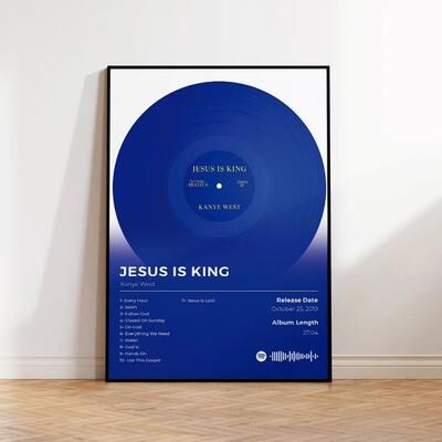 Uplift Essentials Kanye West Music Album Poster   Aesthetic Hip Hop Canvas Wall Art style 2 20 X 28 In
