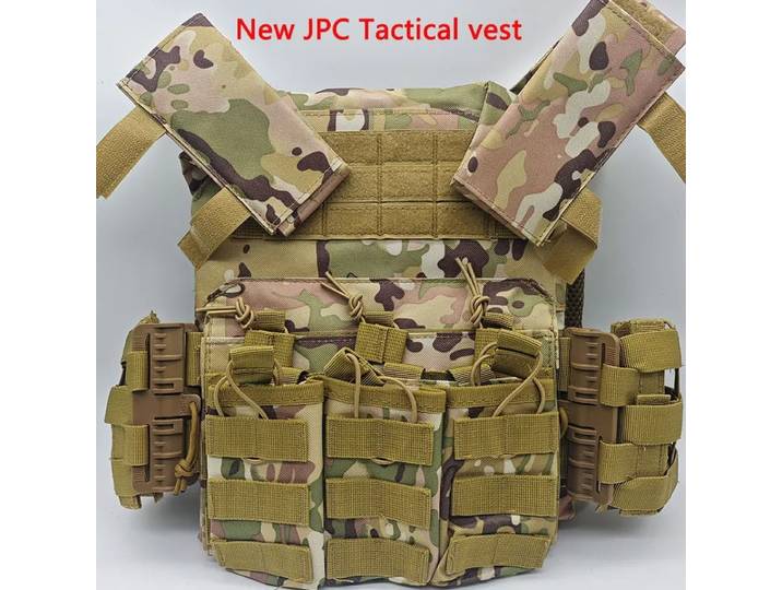 Nouveau gilet tactique à boucle à dégagement rapide JPC, pochette Triple pour magazines, plaque Molle de chasse, porte-accessoires Airsoft, équipement de gilet de jeu CS