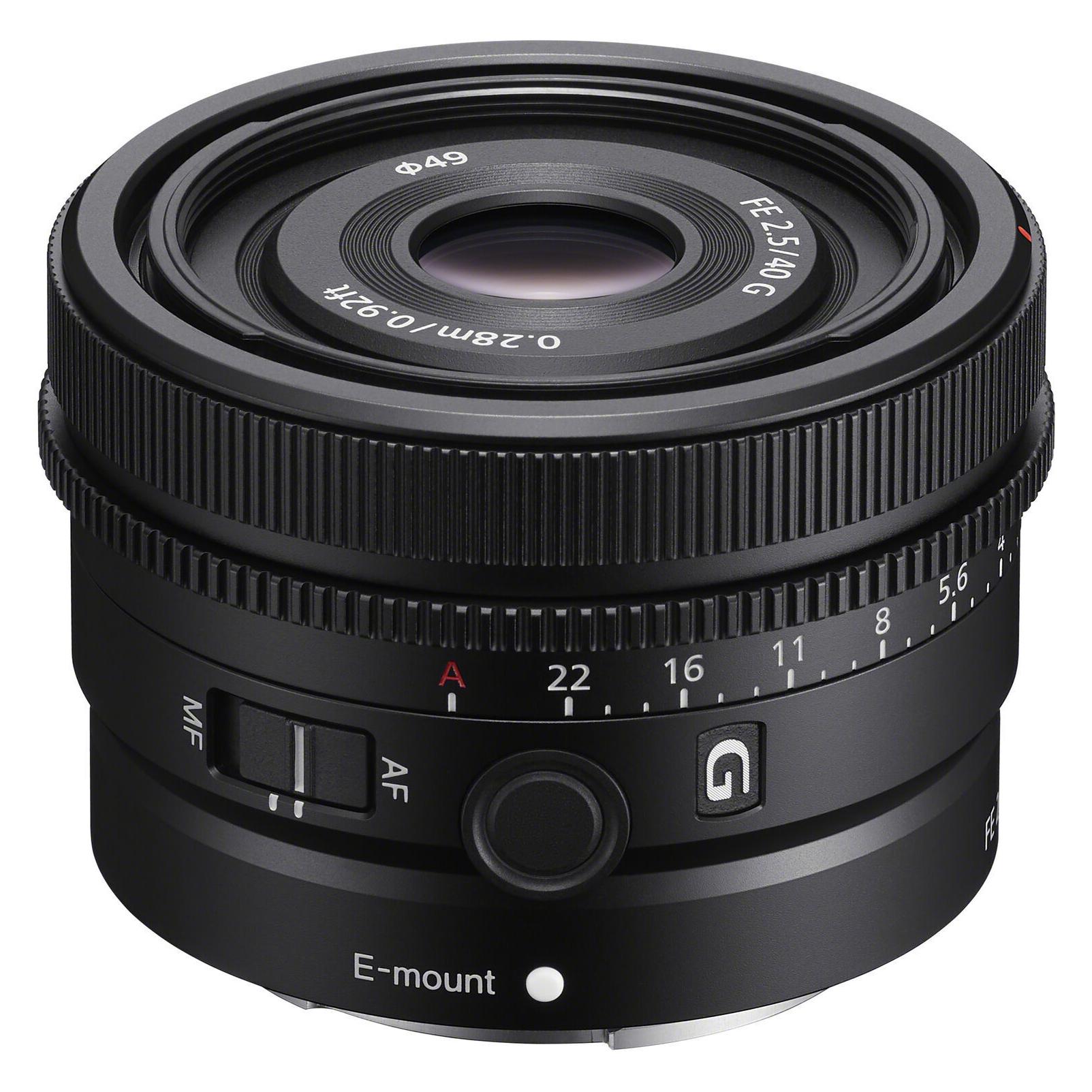 Sony FE 40mm f/2.5 G (Sony E, Vollformat) (SEL40F25G.SYX)