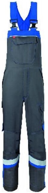 HAVEP Latzhose, 20288 Gr. 52, kohlengrau/blau (20288.MQCK6H-52)