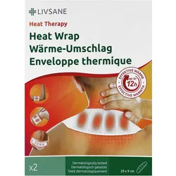 Livsane Wärme-umschlag Selbstklebend 9x2 2 St