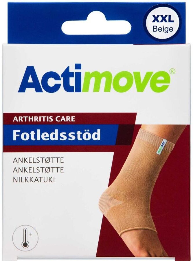 Actimove Ankelstøtte Arthritis Care størrelse XXL Medicinsk udstyr 1 stk