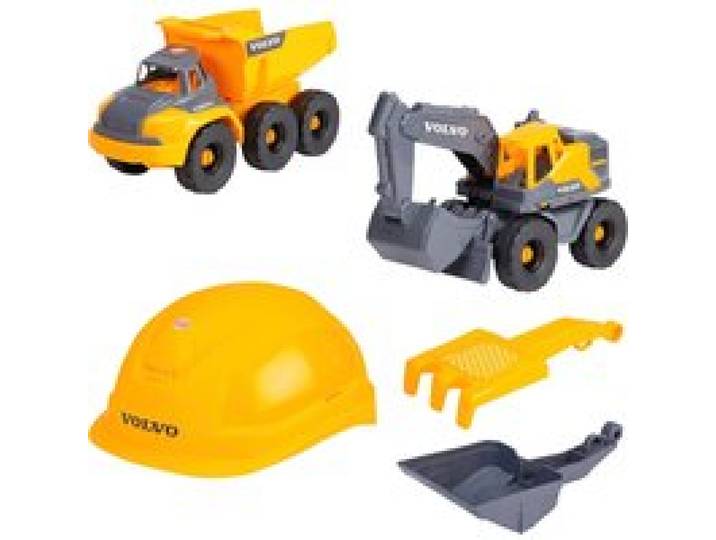 Baustellen-Set Volvo Construction Playset