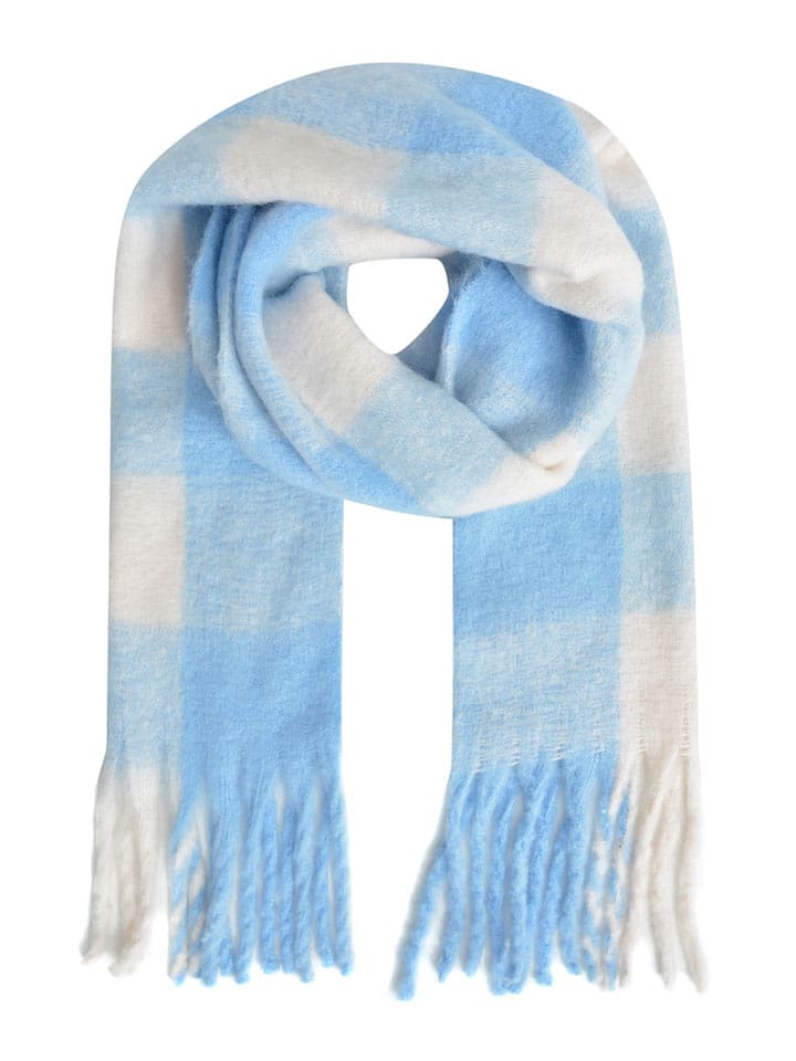 Smith&Soul Schal in Hellblau/ Creme - onesize