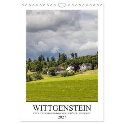 Wittgenstein – Eine Region mit beeindruckend schöner Landschaft (Wandkalender 2027 DIN A4 hoch), CALVENDO Monatskalender