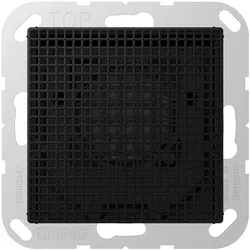 JUNG LSM A 4 sw Lautsprechermodul ca.2.5W 4Ohm, Lautsprecher Bauteile, Schwarz