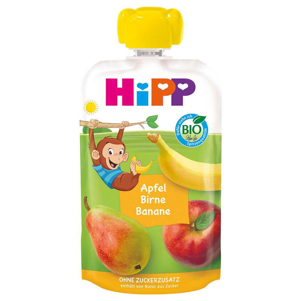 Hipp HiPPiS Apfel Birne Banane Btl 100 g Brei