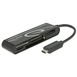 DeLOCK 91739 Kartenleser USB 2.0 Schwarz