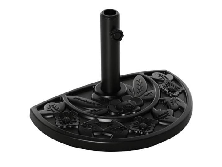 Outsunny Sonnenschirmständer 9 kg für 35/38/48mm Rohrdurchmesser Schwarz