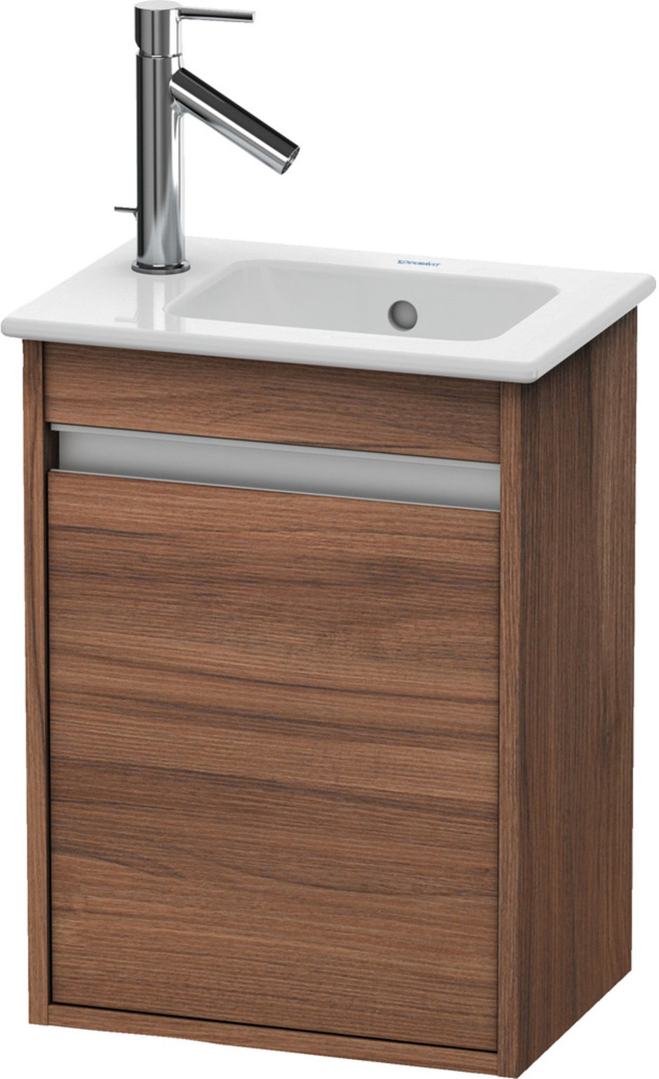 Duravit Waschtischunterschrank Ketho 40x28,5x55cm, wandhängend, T re, Nussb natur (KT6417R7979)