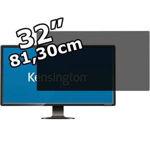 Kensington Blickschutzfilter 627442 2-Wege, für 32 Zoll / 16:9 Monitore, mit Blaulichtfilter